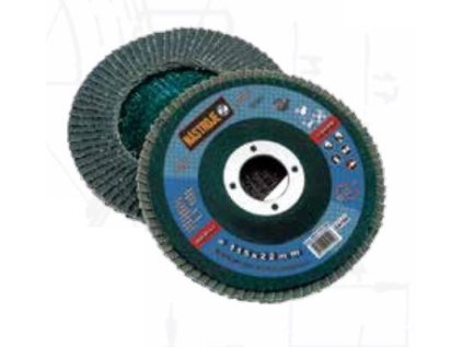Kotouče lamelové, různé zrnitosti, průměr 115 mm, na nerez