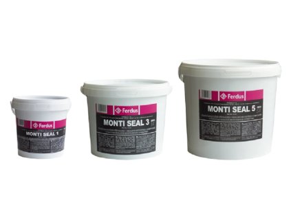 Těsnicí montážní přípravek MONTI SEAL, černý, různé objemy - Ferdus