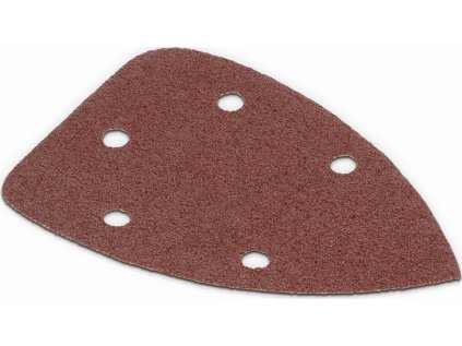 Brusné papíry 140 x 140 x 80 mm, různé hrubosti, 5  otvorů, balení 5 ks