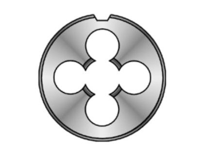 Závitová očka - čelisti HSS, metrický levý závit, DIN EN 22 568, různé rozměry