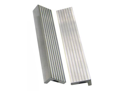 Vložky do čelistí ke svěráku 125 mm, hliníkové - YORK