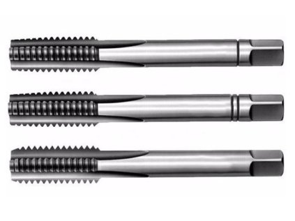 Závitníky sadové metrické NO, levý závit ČSN 22 3010, různé rozměry - Bučovice Tools