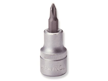 Zástrčné hlavice šroubovací, křížové Phillips, 1/4", velikosti PH0-PH3 - JONNESWAY
