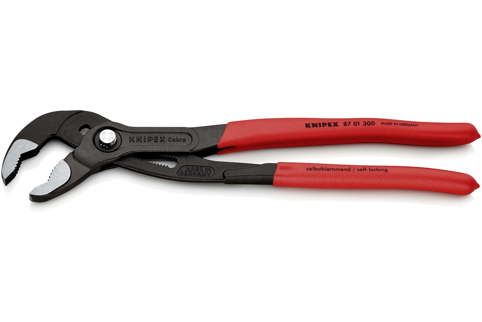 Instalatérské SIKO kleště, rozsah 70 mm, délka 300 mm – KNIPEX Cobra 87 01 300