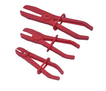 Škrtící kleště na hadice, 3 kusy – QUATROS QS14201