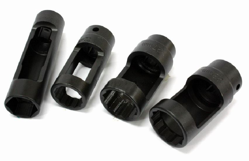 Klíče na snímače, vstřikovače a lambda sondy, sada 4 kusů – QUATROS QS20322