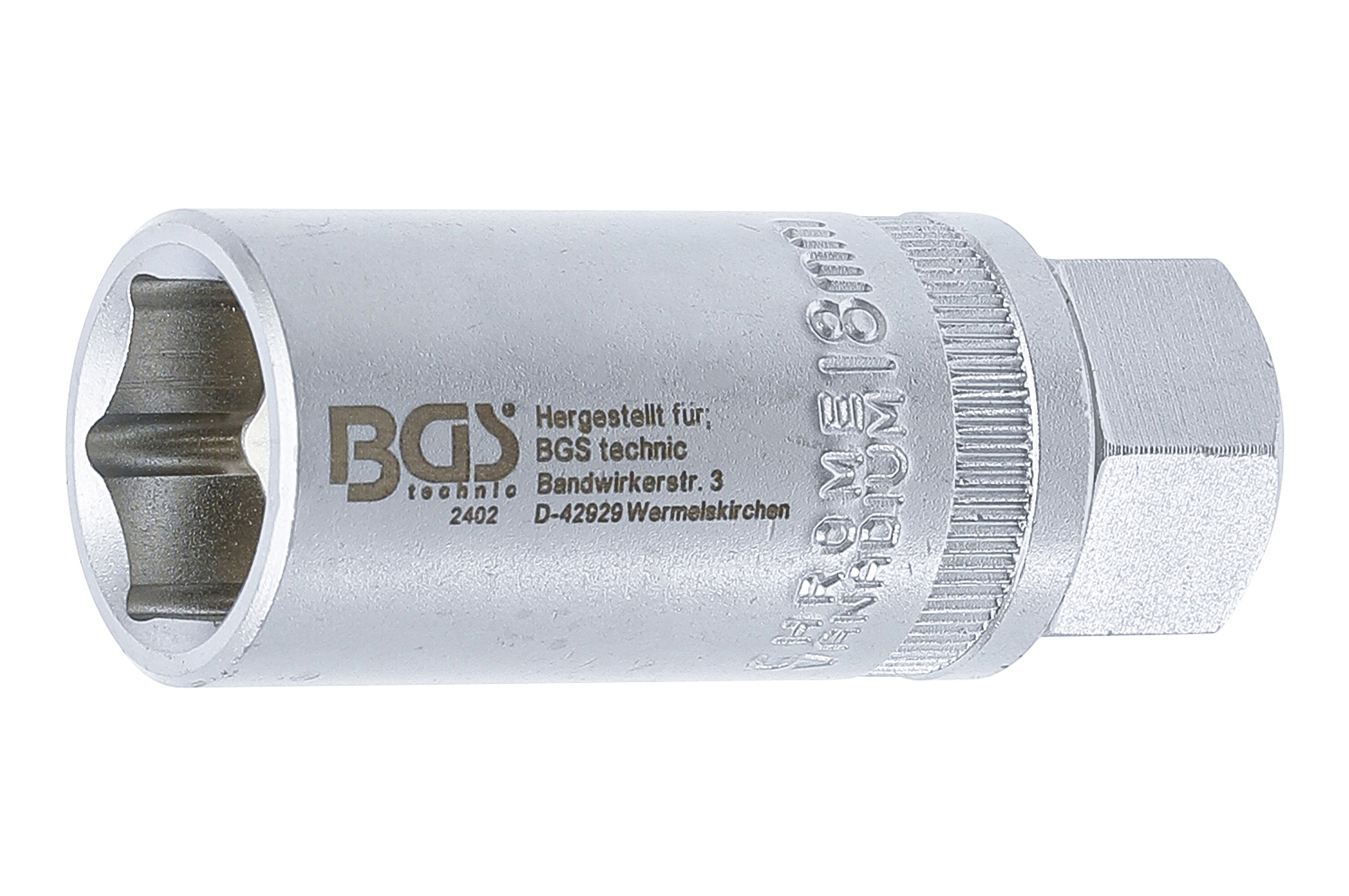 BGS technic Klíč na svíčky 18 mm 1/2" s pružinou- BGS 2402