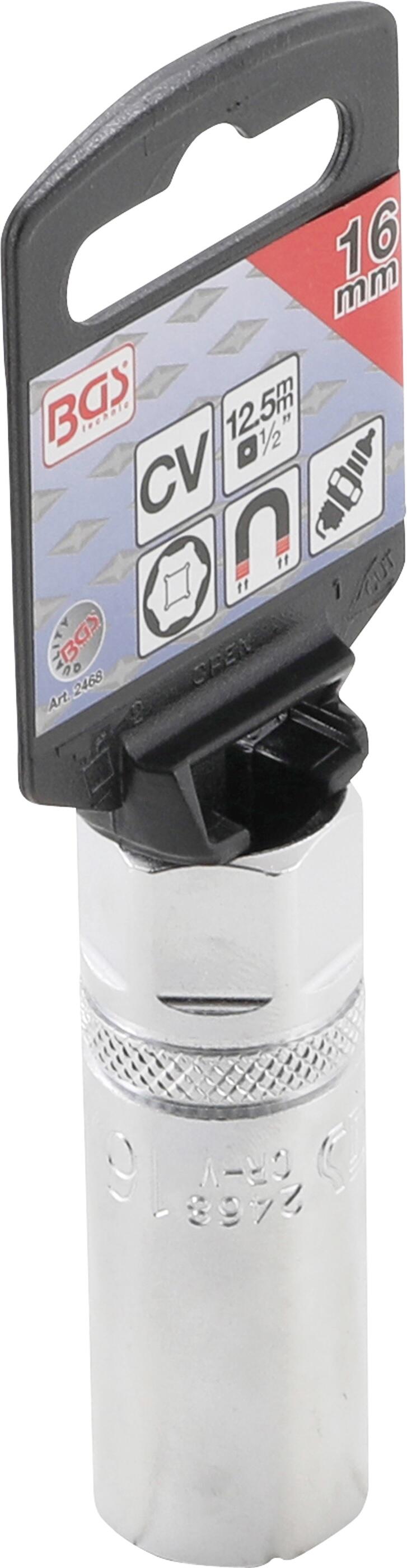 BGS technic Hlavice 1/2" na zap. svíčky 16mm s magnetem (obrázek 4)