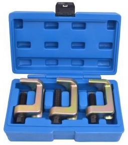 Stahováky kulových čepů, sada 3 kusů - QUATROS QS12349