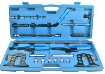 Sada na montáž a demontáž ventilů, adaptéry pro těsnící a vodící pouzdra - QUATROS QS40103