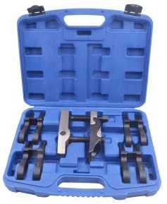 Stahovák kulových kloubů, zaměnitelné čelisti, 5 kusů - QS12436