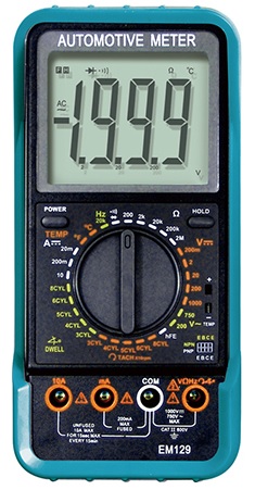 Příruční minimotortester / multimetr Automotive Meter - QUATROS QS34606A