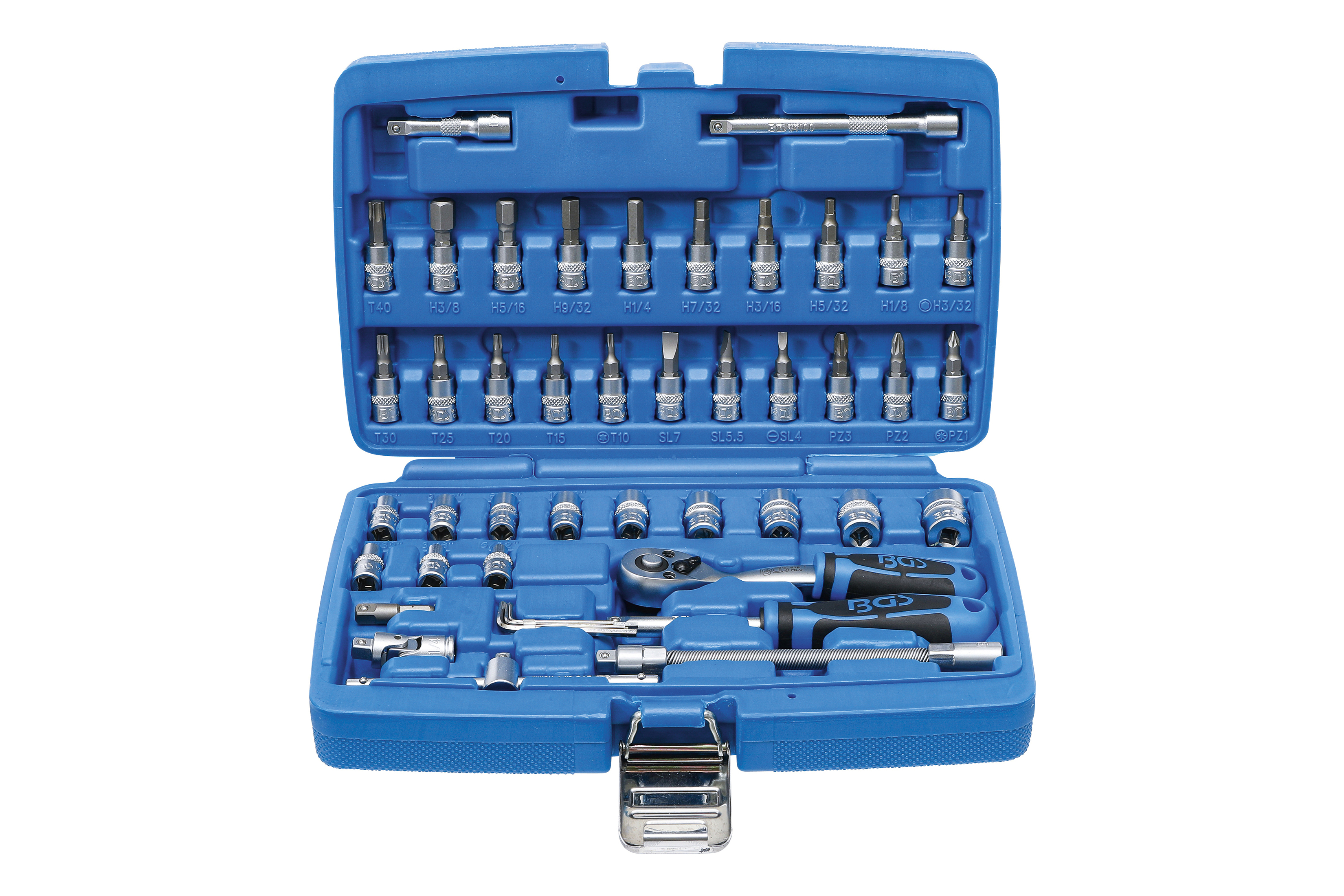 Palcová Gola sada 1/4", (46ks) BGS 2141