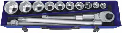 Gola sada 3/4", 14 dílů, šestihran - Tona Expert E194682T