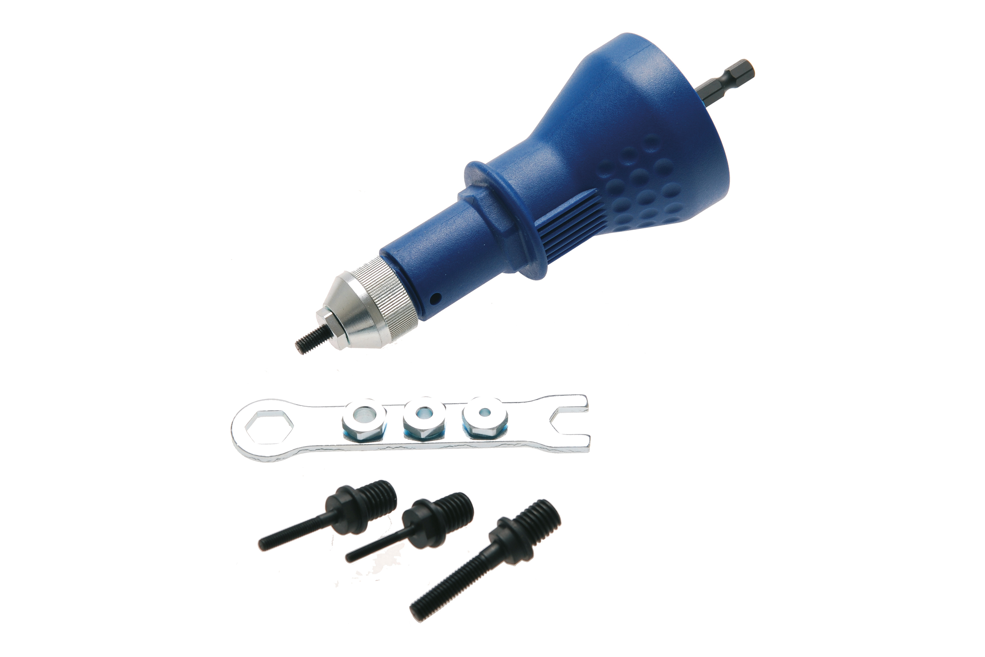 BGS technic Nýtovací nástavec na maticové nýty pro vrtačku BGS 407