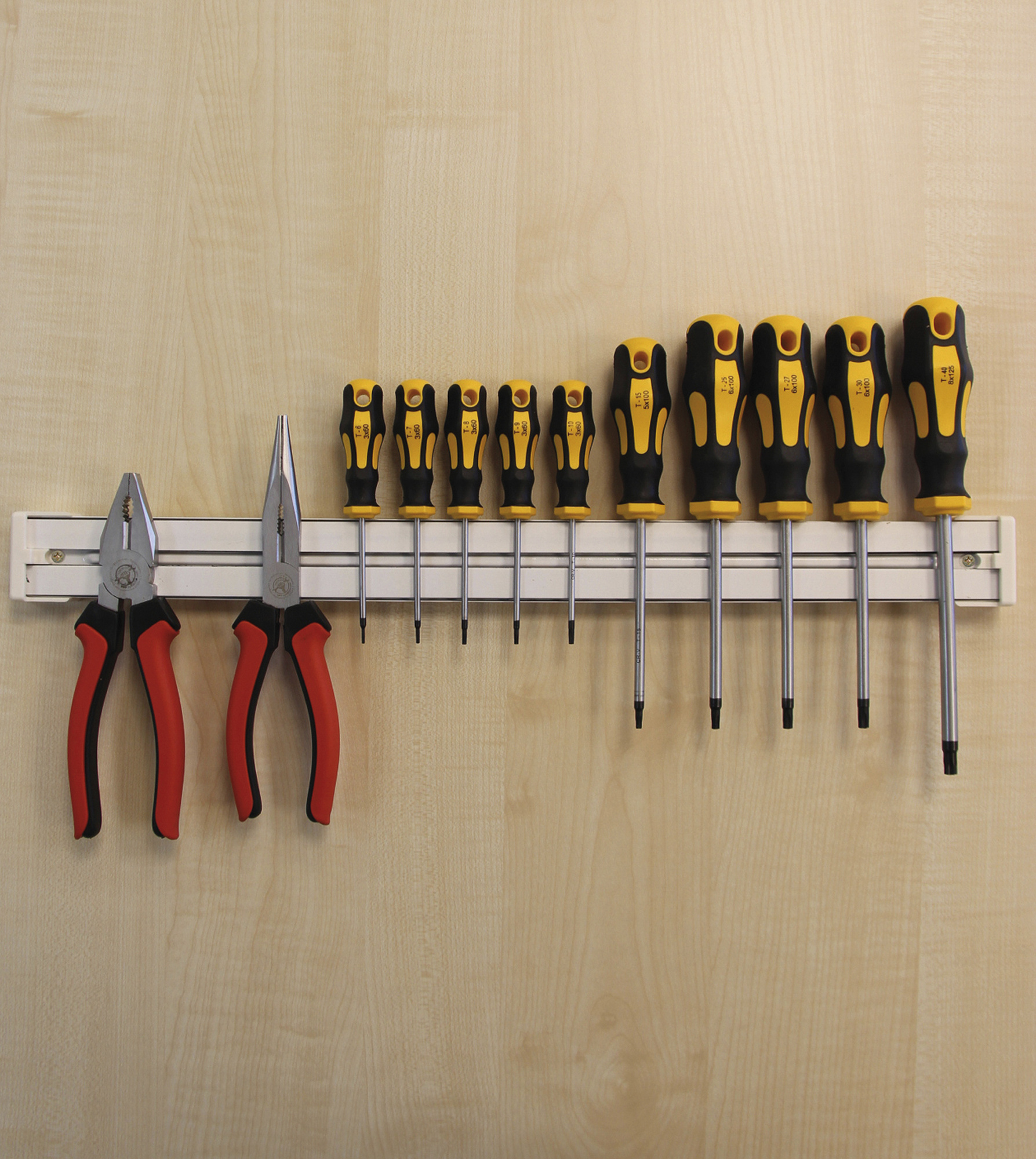 BGS Do it yourself Magnetická lišta 500 mm bílá