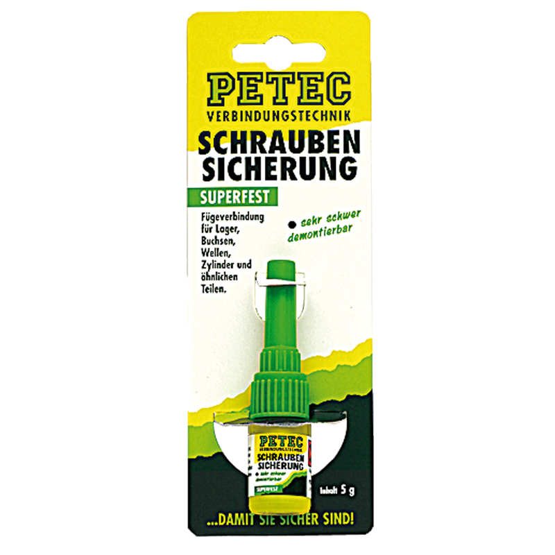 Lepidlo do závitů Petec 5g- Super pevnost