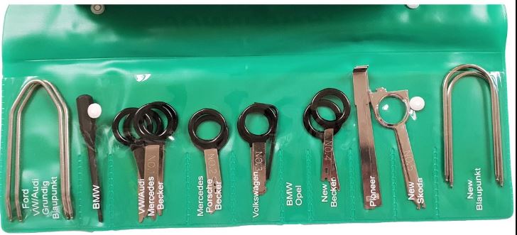 Sada na montáž demontáž autorádia 20ks- JONNESWAY AR060031