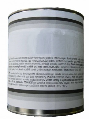 MDtools Utěsňovač patek - butylový roztok 1 kg plechovka