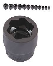 Sada hlavic pro povolení šroubů/matic s poškozeným šestihranem "TIGER" Kunzer