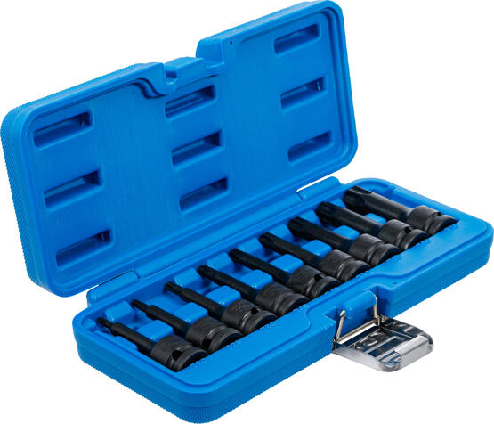 Hlavice 1/2” zástrčné úderové TORX, velikosti T20-T70, sada 9 ks - BGS 5480