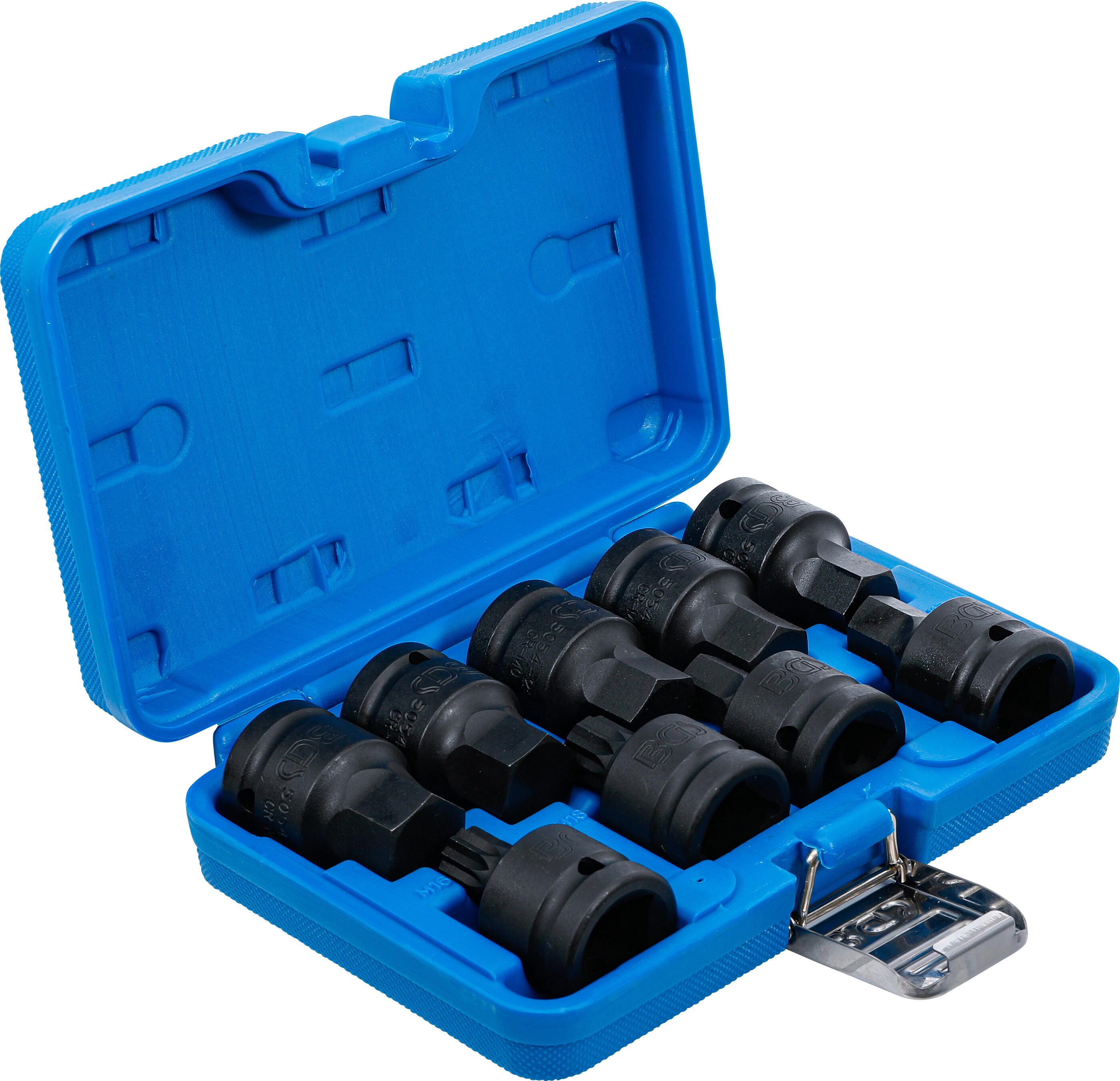 Hlavice 3/4" zástrčné Imbus (14-24) a XZN (M16,M18) 9ks CrMo - BGS 5054