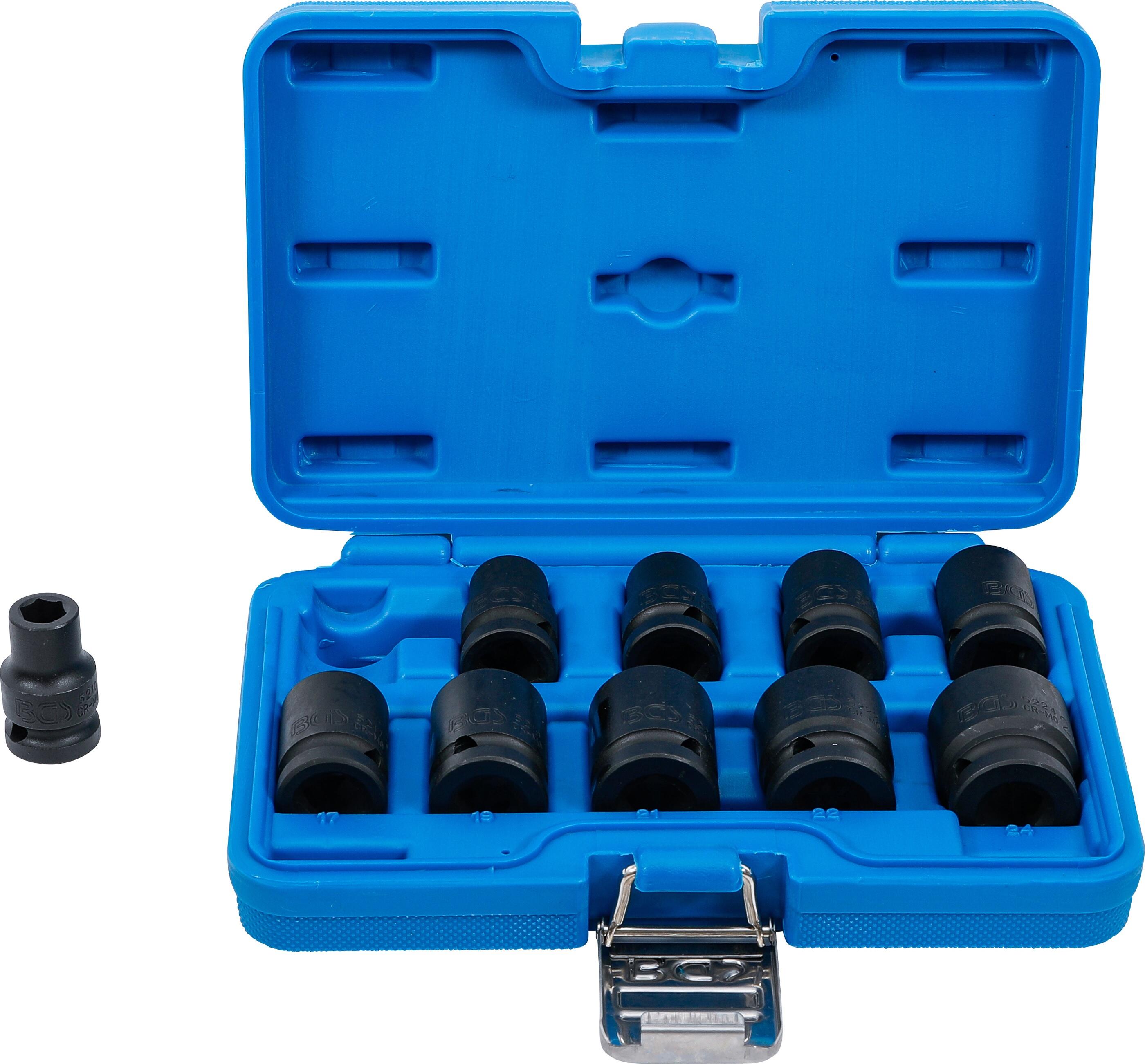 Hlavice 1/2" nástrčné tvrzené 10-24mm CrMo - BGS 5205