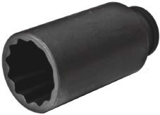 Nástrčná hlavice 1/2", 12hranná 34 mm - QUATROS QS54362