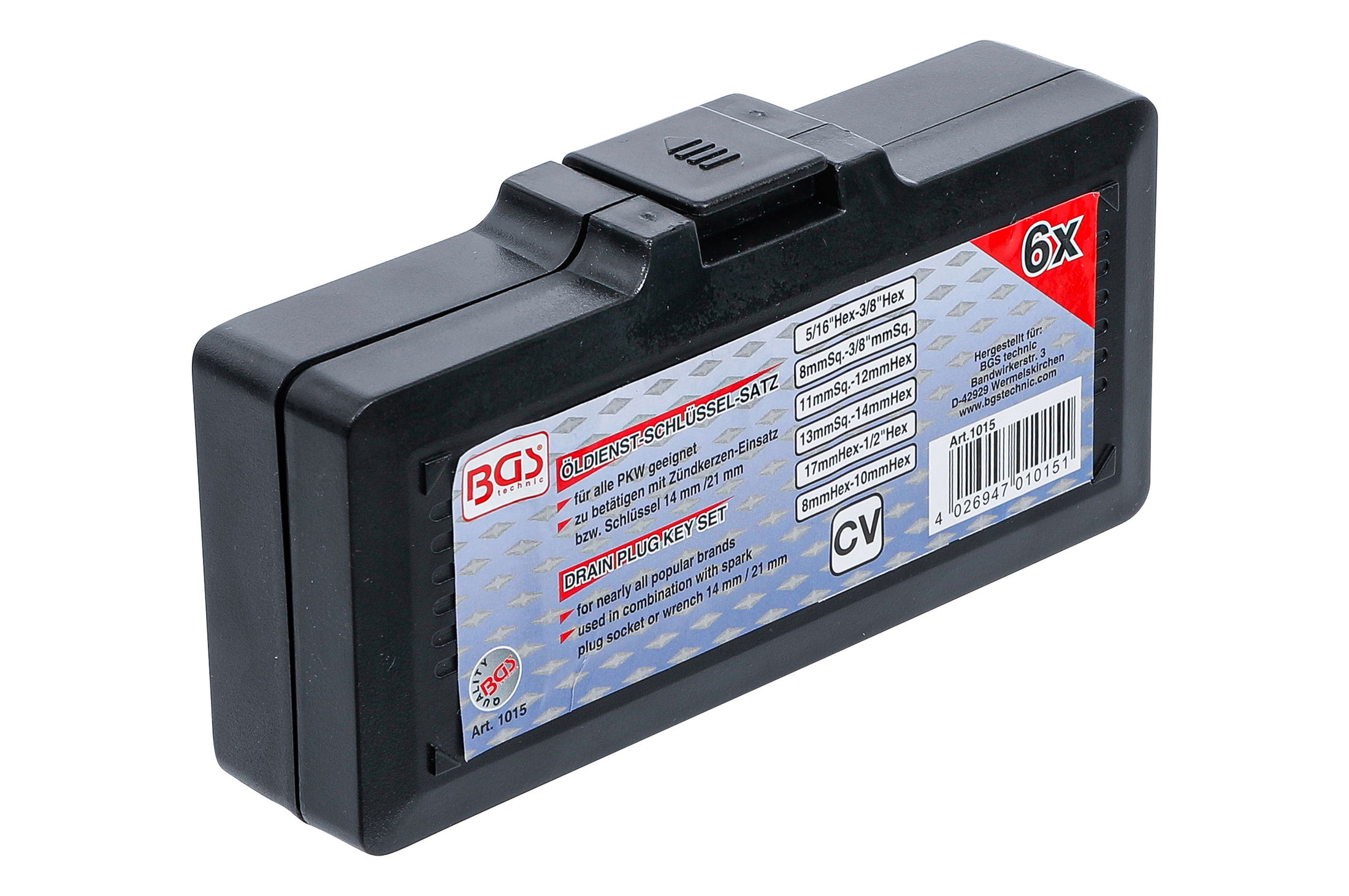 BGS technic Hlavice zástrčné pro olejové výpusti - BGS 1015 (obrázek 4)