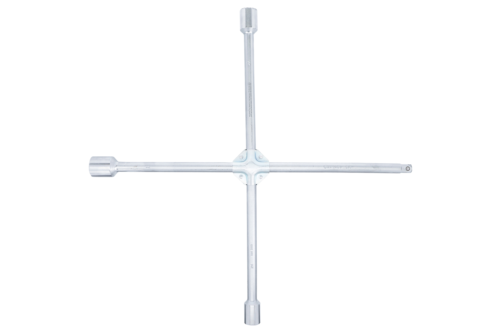 BGS technic Klíč křížový na kola nákladních aut 24, 27, 32mm a 3/4", zesílený střed BGS 1457