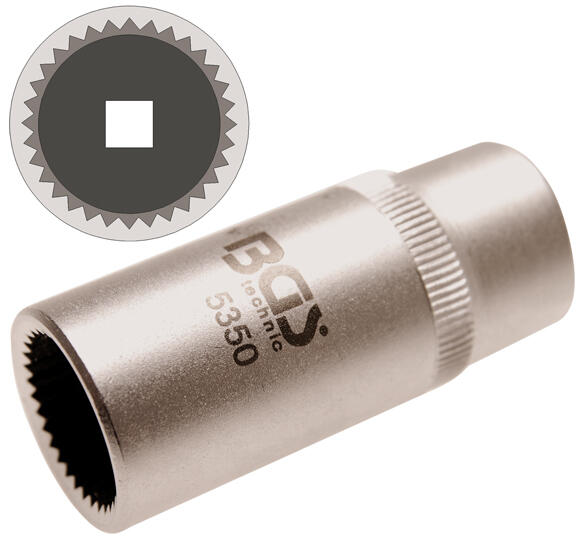 Hlavice 1/2" nástrčná pro vstřikovací čerpadla Mercedes - BGS 5350