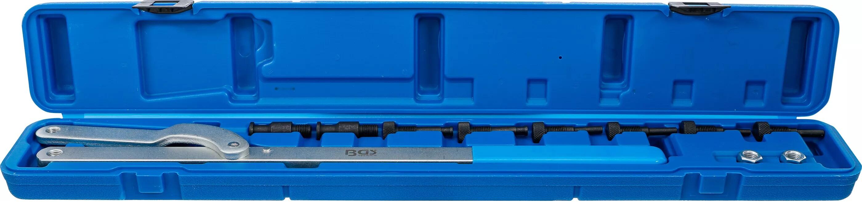 Klíč stavitelný s výměnnými čelistmi pro podržení řemenic - BGS