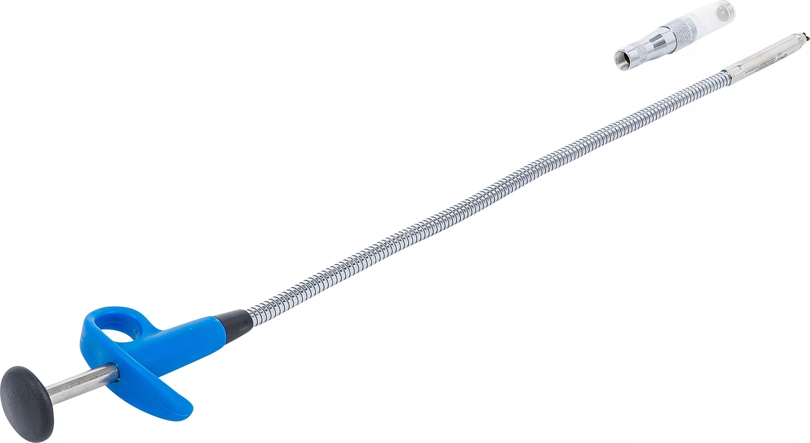 Magnet a vytahovák předmětů teleskopický s LED osvětlením - BGS 3197