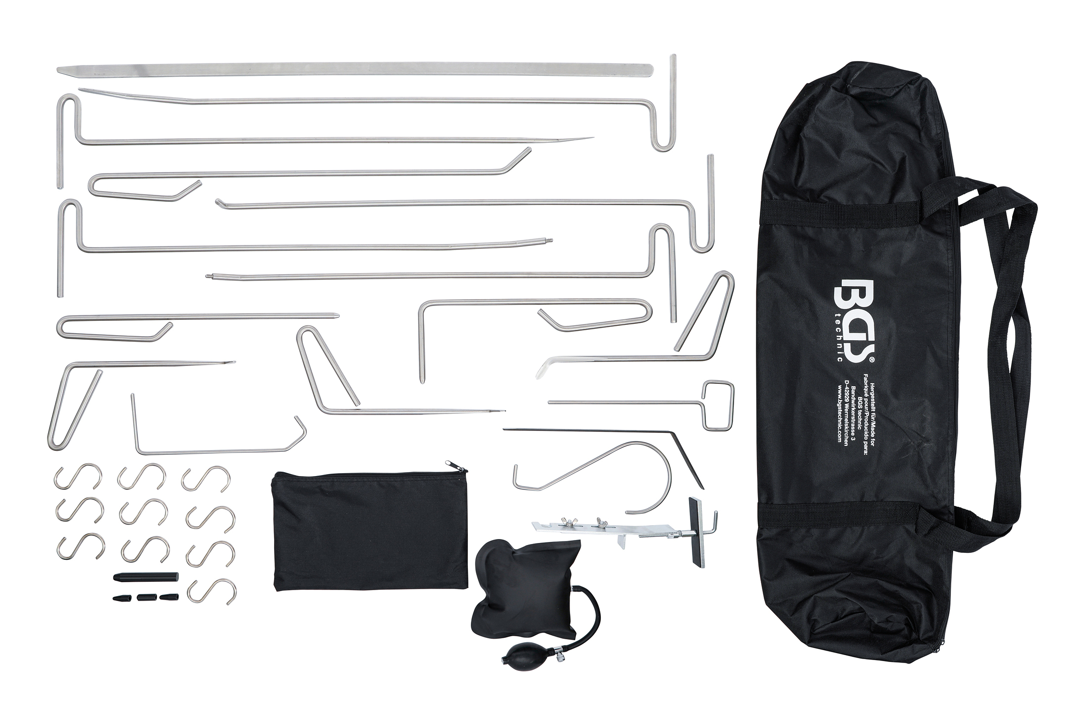 Sada na opravu promáčklin karoserie, 30 ks -  B1639