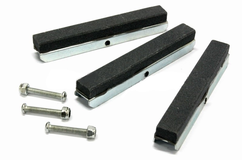 Náhradní brusné kameny pro honovací přípravek, 3 kusy - QUATROS QS14138-1