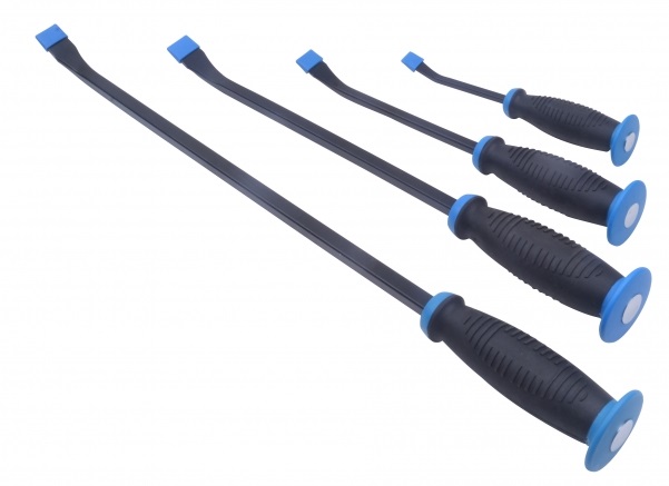 Montážní páky úderové, nástroje pro páčení a údery, sada 4 kusů 20-60 cm - QUATROS QS14249