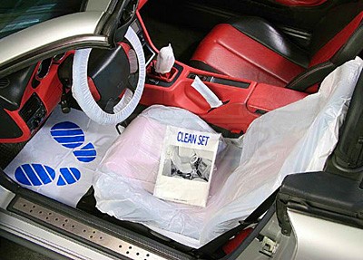 Genborx Sada povlaků na interier 5 v 1, 100ks "Clean-Set 5 in 1"