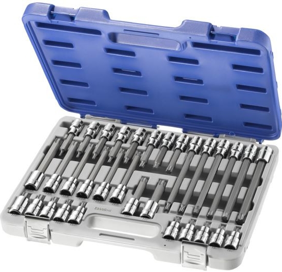 Sada hlavic 1/2" zástrčných hlavic Torx 32 dílů  - Tona Expert (E200514T)