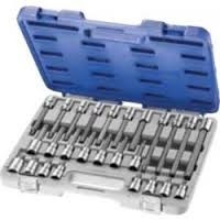 Sada hlavic 1/2" zástrčných hlavic XZN 26 dílů - Tona Expert (E200515T)