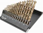 TOPEX Sada vrtáků 1-10mm HSS-Co 5%, 19 ks - GRAPHITE