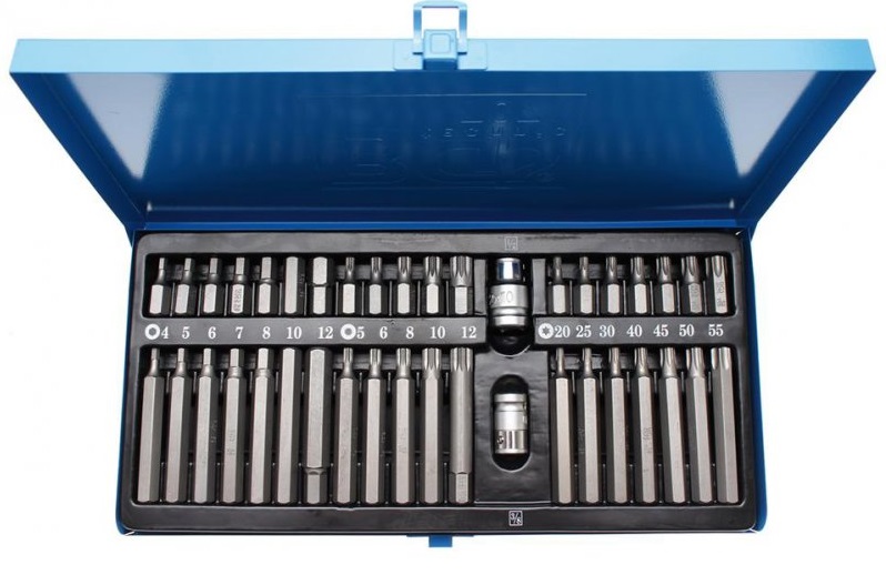 BGS technic Sada bitů imbus, torx, spline 40ks – BGS 7071
