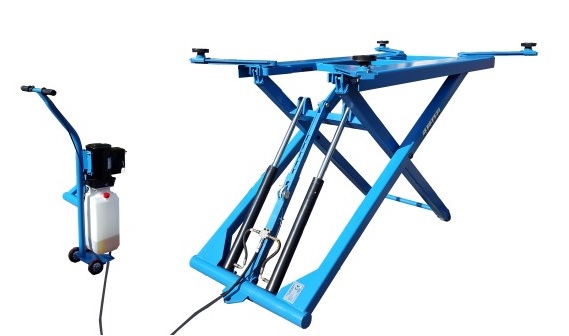 Golemtech Nůžkový nízkozdvižný zvedák 2700 kg