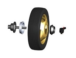Golemtech Centrovací kužely pro dodávky 95 - 174 mm