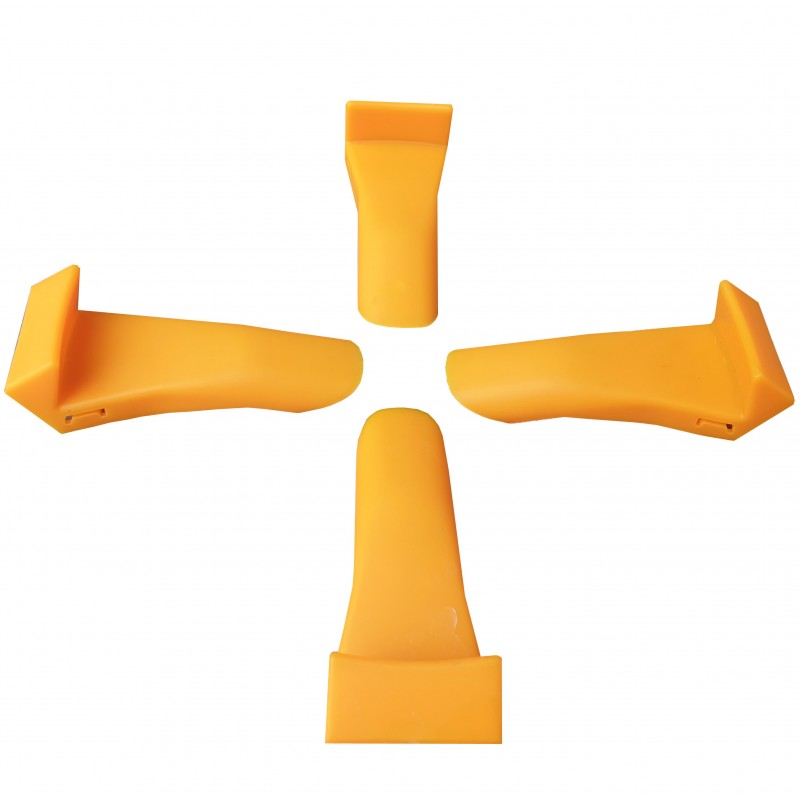 Extol Craft Háčky na elastický popruh 8mm, balení 20 ks, 20ks, kovové