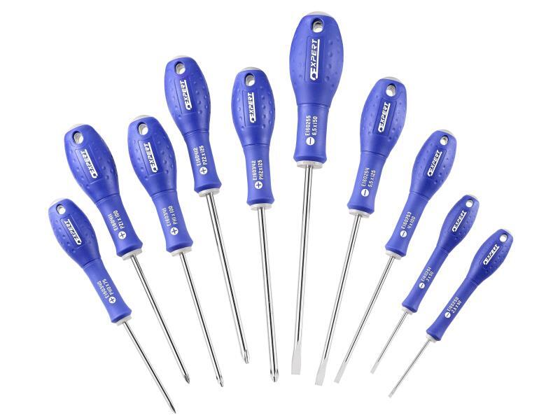 Sada šroubováků 10 dílná PL/PH/PZ - Tona Expert E160924