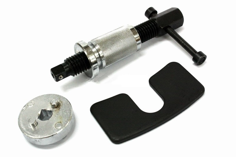 Přípravek na zatlačení brzdových pístků s integrovanou ruční brzdou - QUATROS QS70407