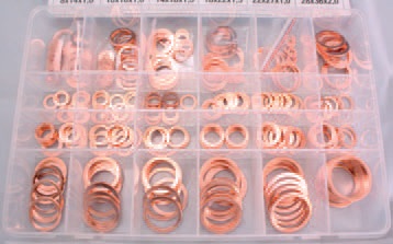 BGS technic Podložky těsnící měděné 300 ks