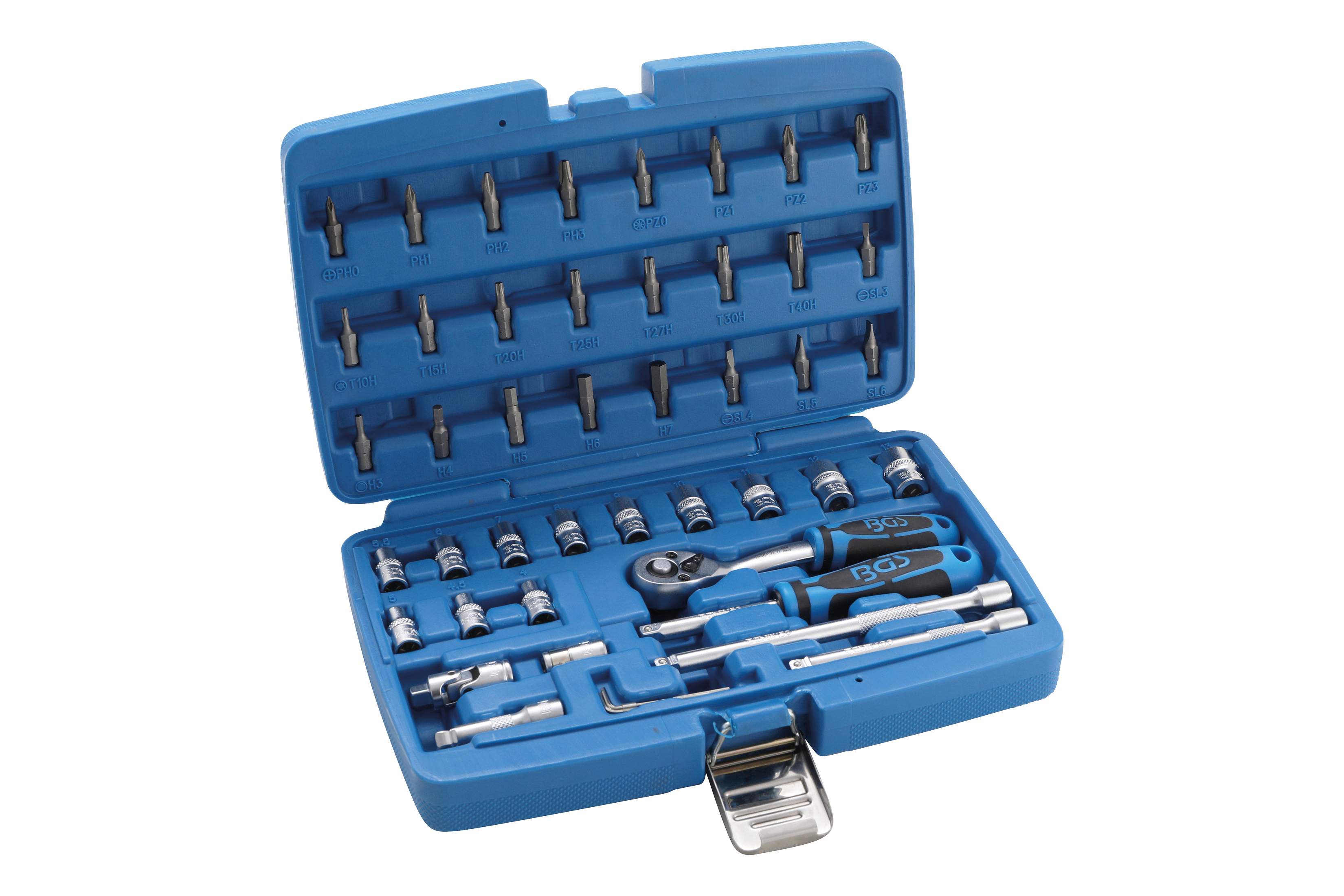 BGS technic Gola sada 1/4", 46 dílů - BGS 2144