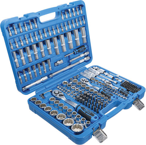 BGS technic Gola sada 1/4", 3/8", 1/2", 192 dílů, dvanáctihran - BGS 2286 (obrázek 8)