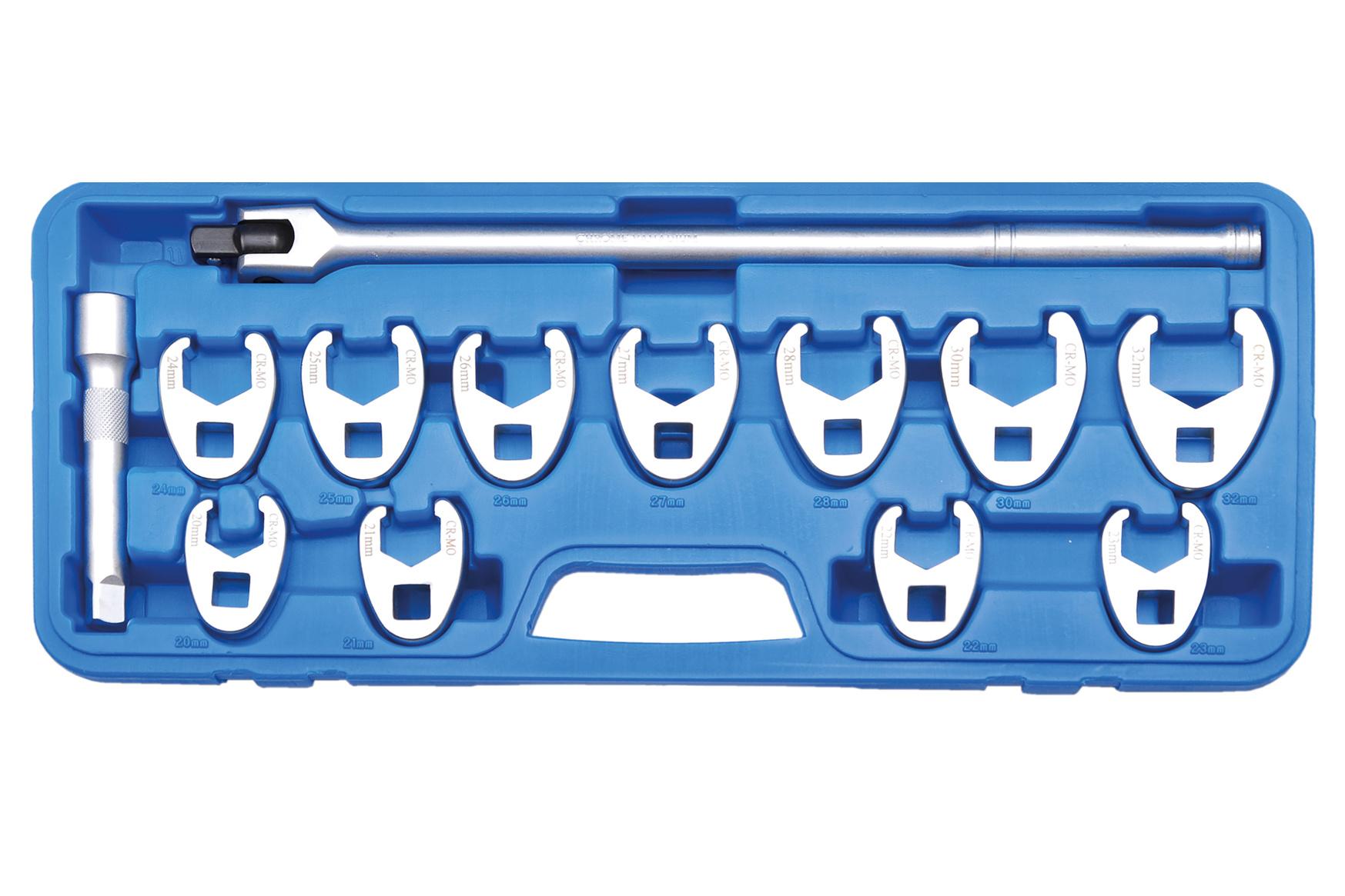 BGS technic Klíče ploché otevřené 1/2", 13ks - BGS